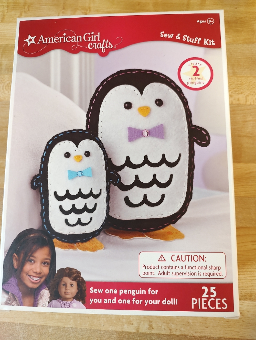 American Girl Crafts Penguin Sew & Stuff Activity Kit